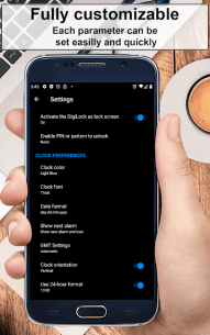 Huge Lock Screen Clock 1.4.16 Apk for Android 3