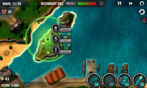 iBomber Defense Pacific  1.1.0 Apk + Mod + Data for Android 1