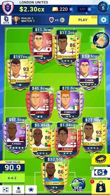 Idle Eleven – Soccer tycoon 1.42.2 Apk + Mod for Android 1