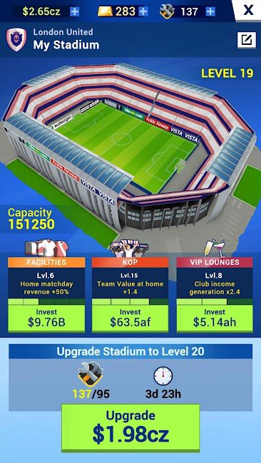 Idle Eleven – Soccer tycoon 1.42.2 Apk + Mod for Android 3