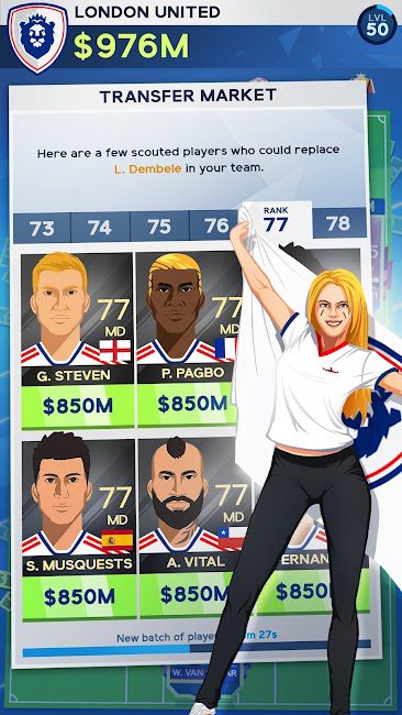 Idle Eleven – Soccer tycoon 1.42.2 Apk + Mod for Android 4