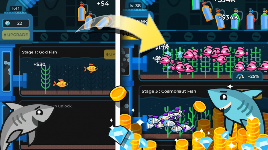 Idle Fish Aquarium 1.7.9 Apk + Mod for Android 1