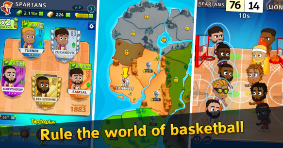 Idle Five Basketball tycoon 1.40.2 Apk + Mod for Android 1