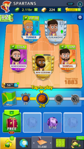 Idle Five Basketball tycoon 1.40.2 Apk + Mod for Android 3