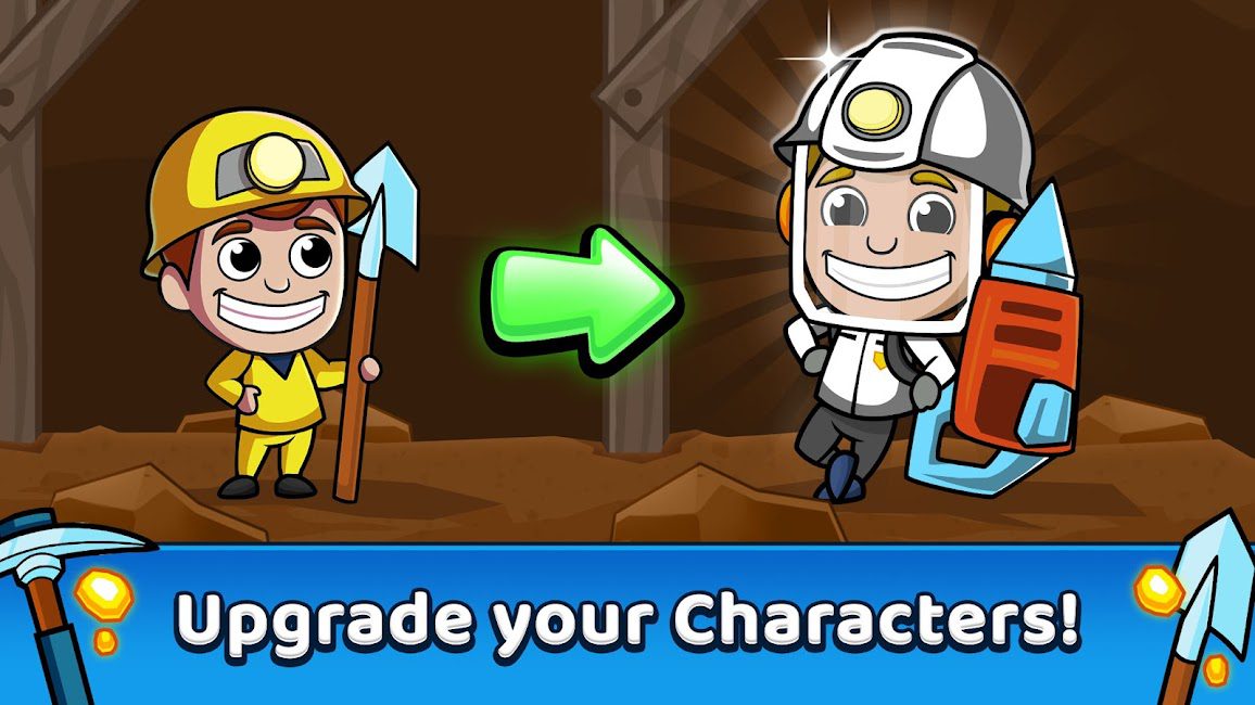 Idle Miner Tycoon: Gold & Cash 4.91.0 Apk + Mod for Android 2