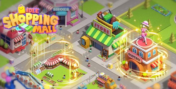 Idle Shopping Mall 4.1.2 Apk + Mod + Data for Android 1 idle shopping mall cover