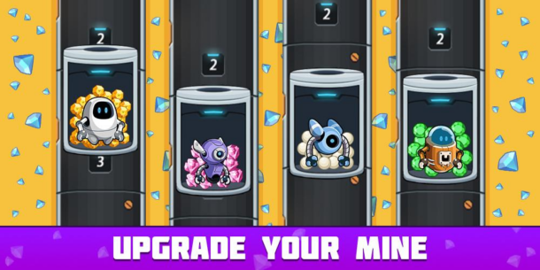 Idle Space Miner-miner tycoon 2.8.17 Apk + Mod for Android 1