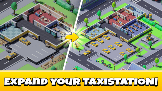 Idle Taxi Tycoon 1.19.0 Apk + Mod for Android 1