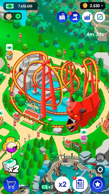 Idle Theme Park Tycoon 6.3.0 Apk + Mod for Android 5