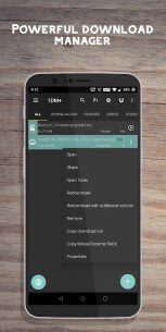 1DM+: Browser, Video, Audio, Torrent Downloader 15.2 Apk + Mod for Android 5