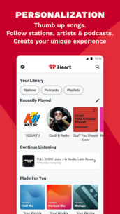 iHeart: Music, Radio, Podcasts (FULL) 10.43.0 Apk for Android 3