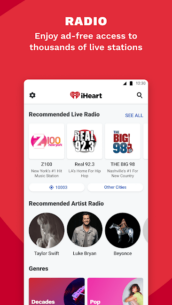 iHeart: Music, Radio, Podcasts (FULL) 10.43.0 Apk for Android 4