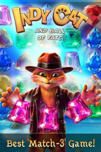 Indy Cat: Match 3 Adventure 2.0 Apk + Mod for Android 1