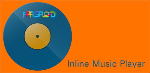 inline music player full cover