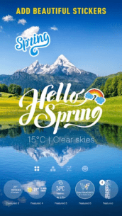 InstaWeather: Your Weathershot (PREMIUM) 6.4.9 Apk for Android 2