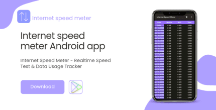 internet speed meter android cover