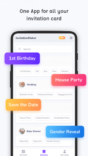 Invitation Card Maker: Ecards & Digital Card (PRO) 2.1.0 Apk for Android 3