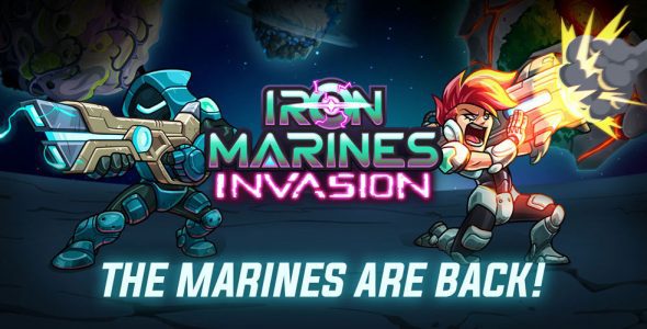 Iron Marines Invasion RTS Game 0.16.1 Apk for Android 1 iron marines invasion cover