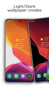 iWALL: Blur Dock Bar (PRO) 2.15 Apk for Android 1