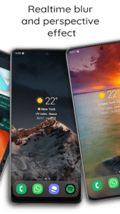 iWALL: Blur Dock Bar (PRO) 2.15 Apk for Android 5
