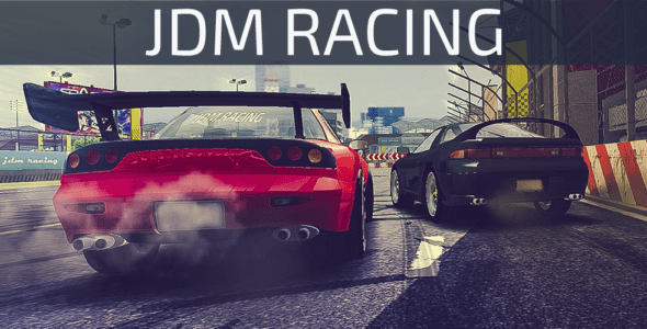 JDM Racing: Drag & Drift race 1.6.5 Apk + Mod for Android 1 jdm racing cover