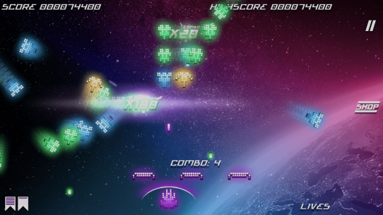 Kosmik Revenge – Retro Arcade Shoot 'Em Up 1.8.0 Apk + Data for Android 5