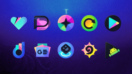 Kraken – Dark Icon Pack 16.0.1 Apk for Android 1