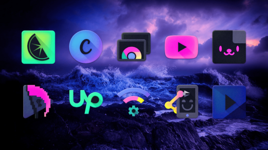 Kraken – Dark Icon Pack 16.0.1 Apk for Android 2