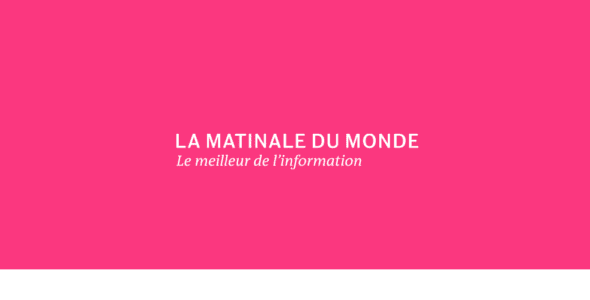 la matinale du monde cover