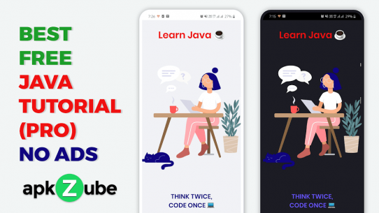 Learn Java Programming Tutorial – PRO (NO ADS) 2.2 Apk for Android 1