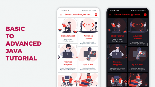 Learn Java Programming Tutorial – PRO (NO ADS) 2.2 Apk for Android 2
