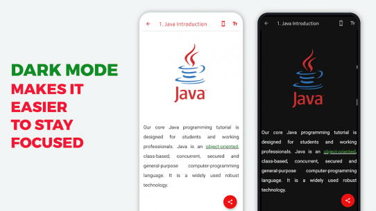 Learn Java Programming Tutorial – PRO (NO ADS) 2.2 Apk for Android 5