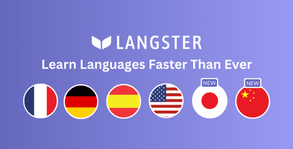 learn languages with langster cover