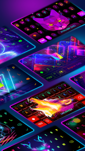 LED Keyboard: Emoji, Fonts (PRO) 16.3.12 Apk for Android 2