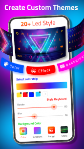 LED Keyboard: Emoji, Fonts (PRO) 16.3.12 Apk for Android 3