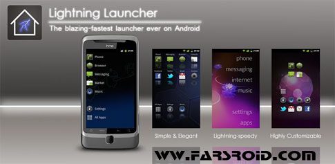 lightning launcher home cover