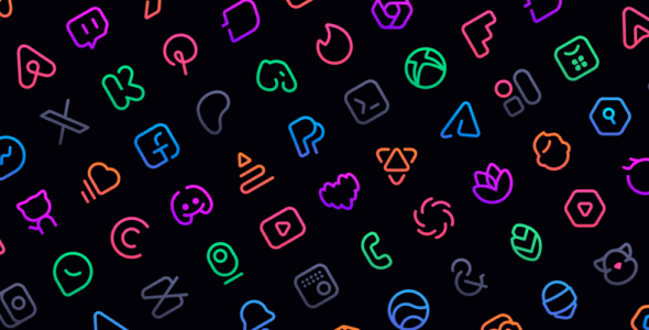 Linebit Icon Pack 2.0.5 Apk for Android 1 linebit icon pack cover