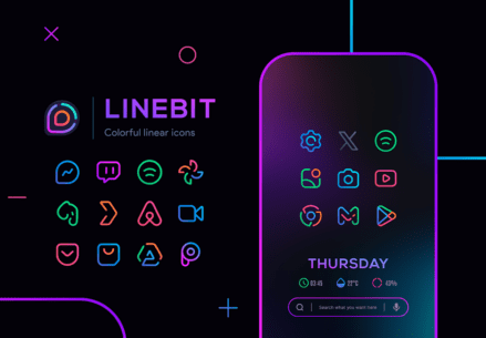 Linebit Icon Pack 2.0.5 Apk for Android 1