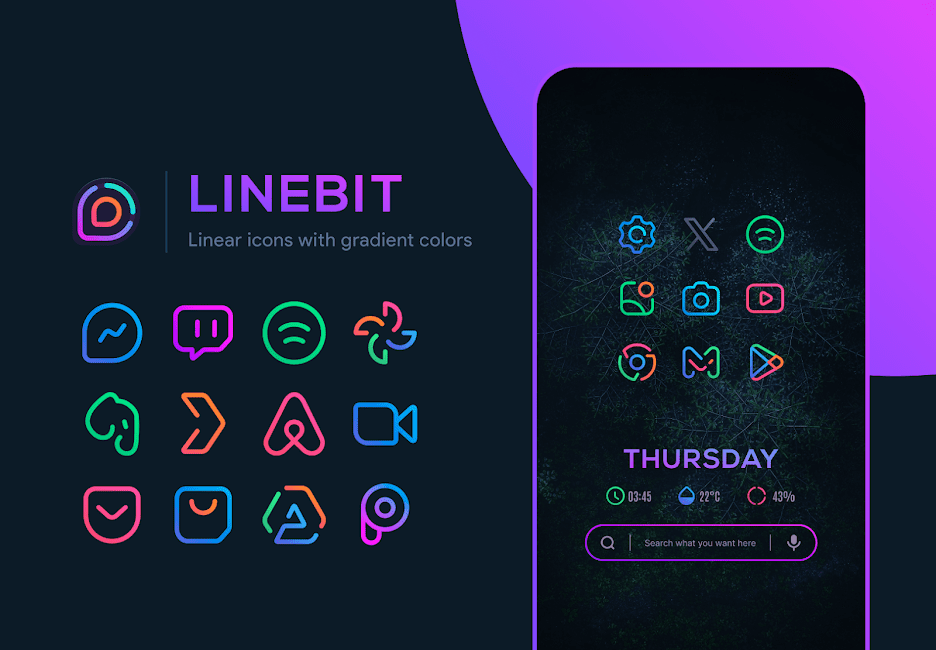 Linebit Icon Pack 2.0.2 Apk for Android 1