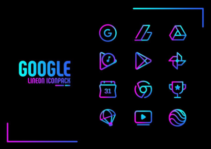 Lineon Icon Pack : LineX 5.7 Apk for Android 2