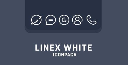 linex white icon pack cover