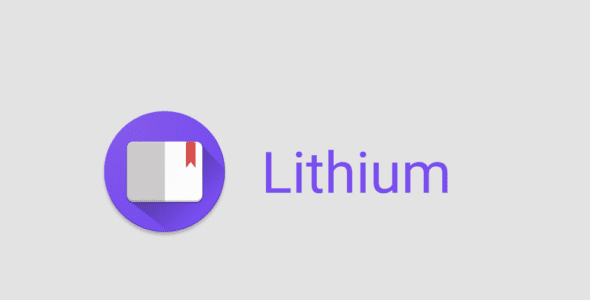 Lithium: EPUB Reader (PRO) 0.24.6.1 Apk for Android 1 lithium epub reader full cover