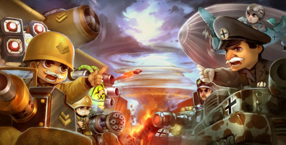 Little Commander - WWII TD 1.9.8 Apk + Mod for Android 1 little commander wwii td cover