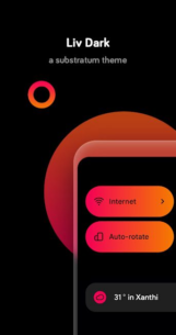 Liv Dark – Substratum Theme 2.7.2 Apk for Android 1