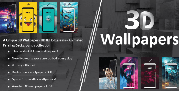 live 3d parallax wallpapers cover