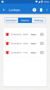 Lockeye : Wrong password alarm & Intruder selfie (PRO) 1.1.1 Apk for Android 2