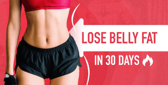 lose belly fat in 30 days cover