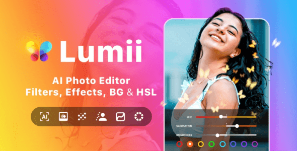 lumii photo editor pro cover