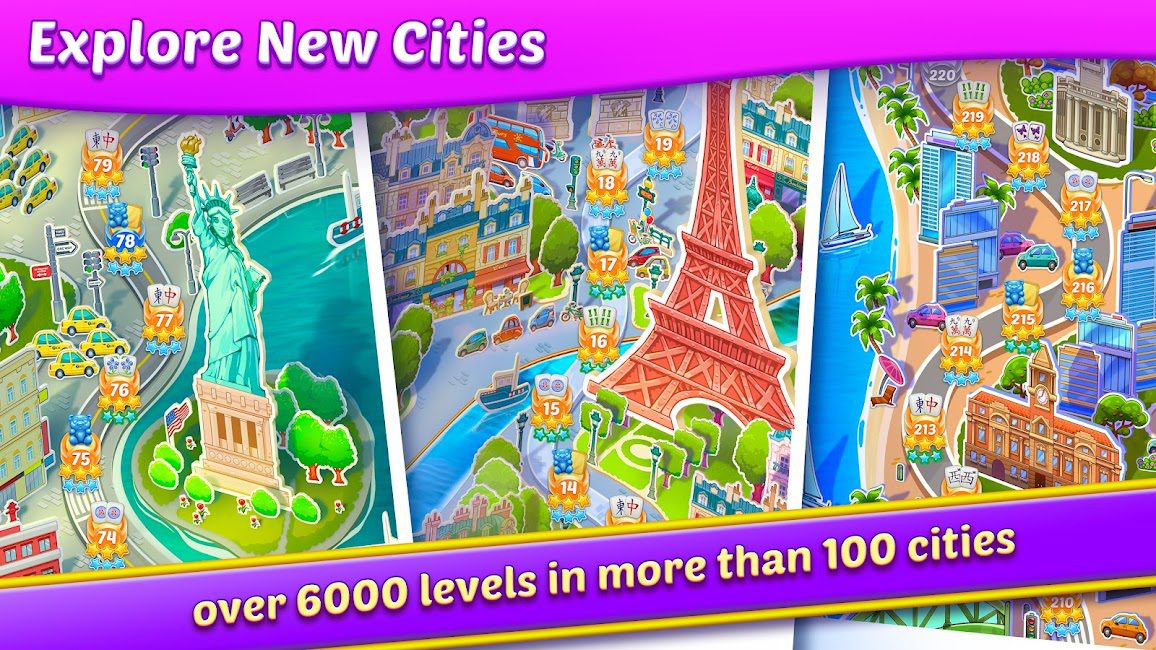 Mahjong City Tours: Tile Match 62.1.0 Apk + Mod for Android 3