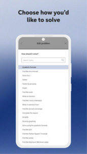 Mathway: Scan & Solve Problems 5.11.0 Apk for Android 5